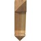 Ekena Millwork Traditional Arts & Crafts Rough Sawn Bracket, Western Red Cedar, 6"W x 18"D x 22"H BKT06X18X22TRA03RWR - alternate 4